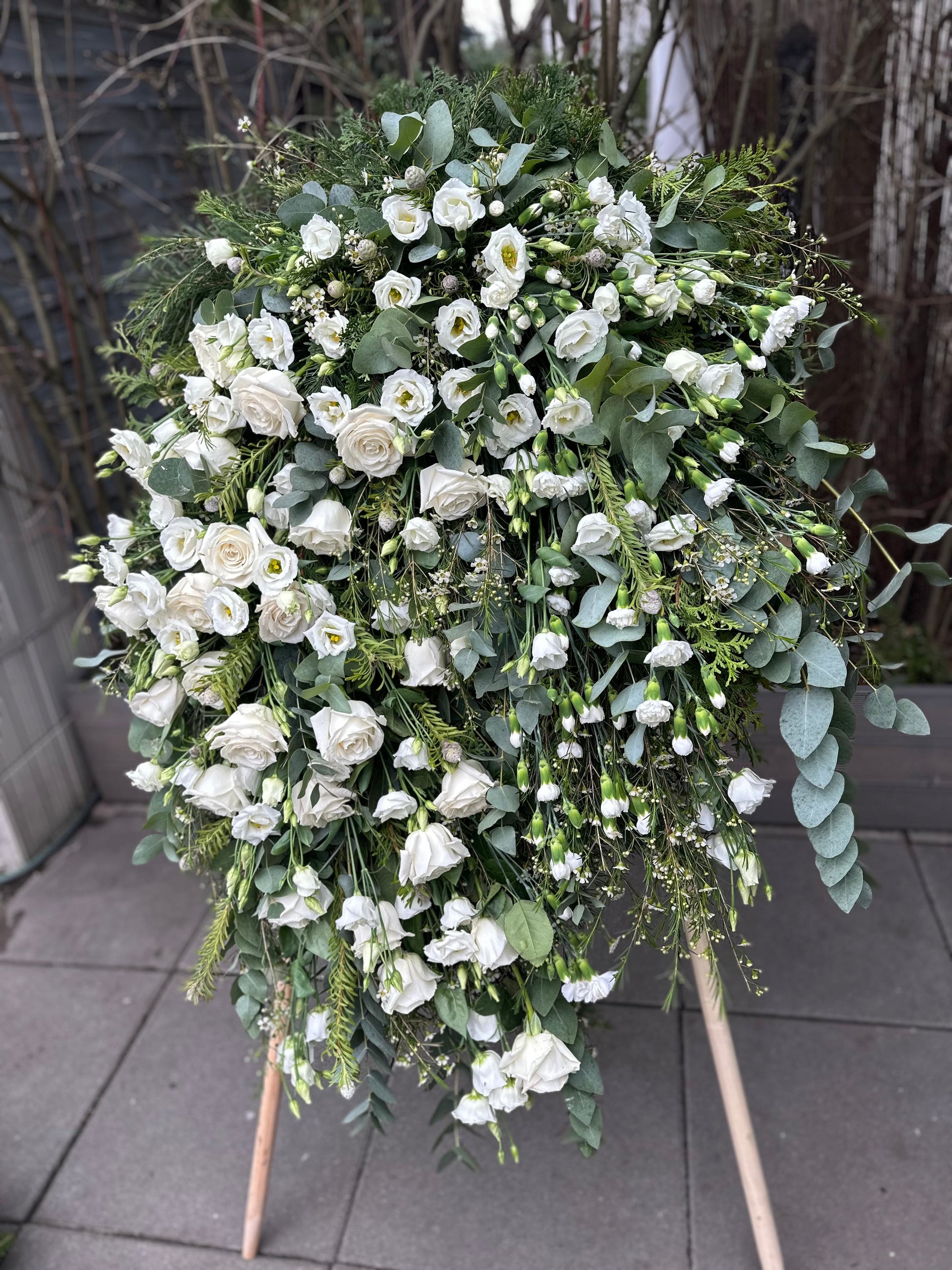 Wieniec artystyczny biały PREMIUM