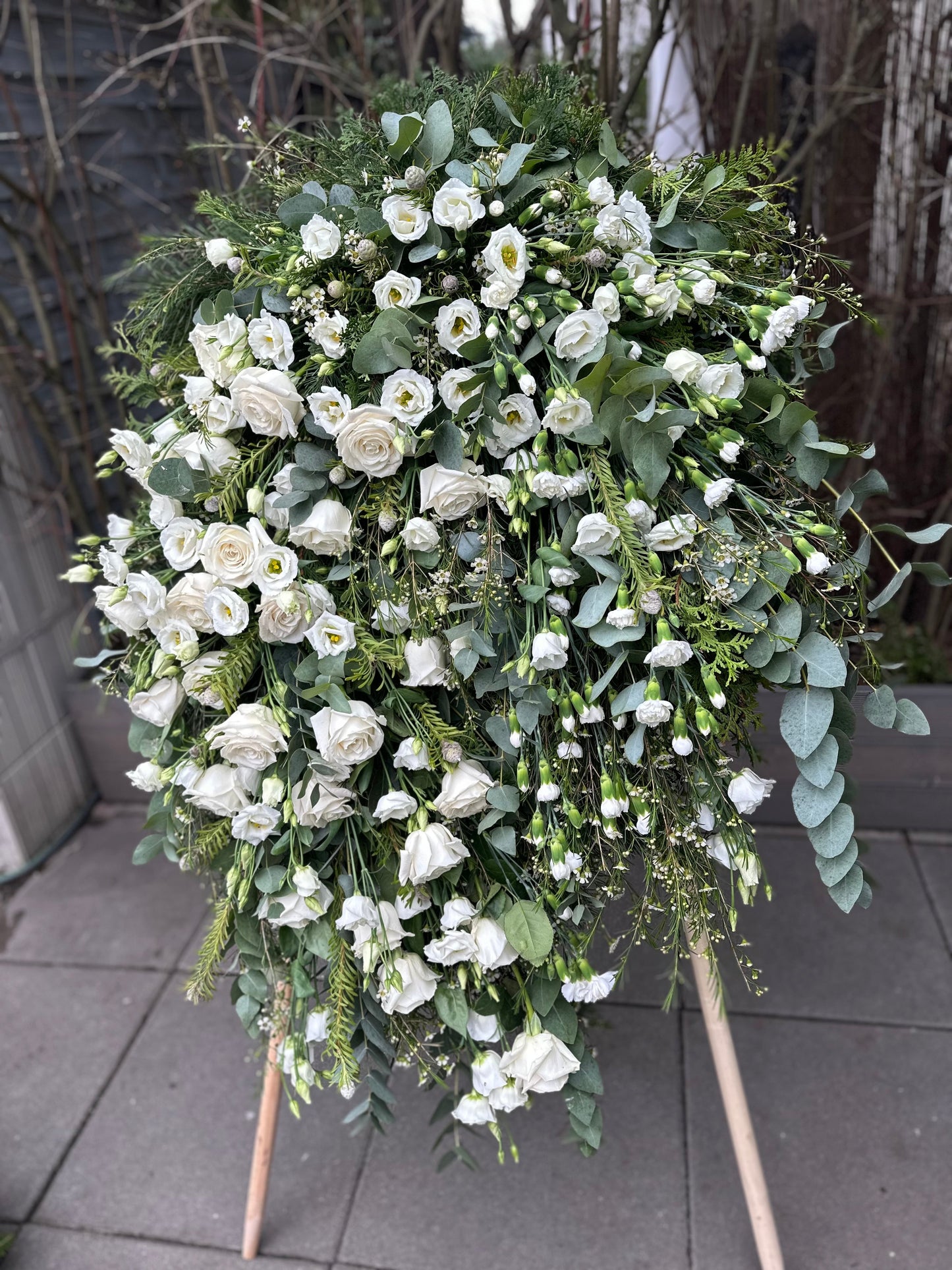 Wieniec artystyczny biały PREMIUM